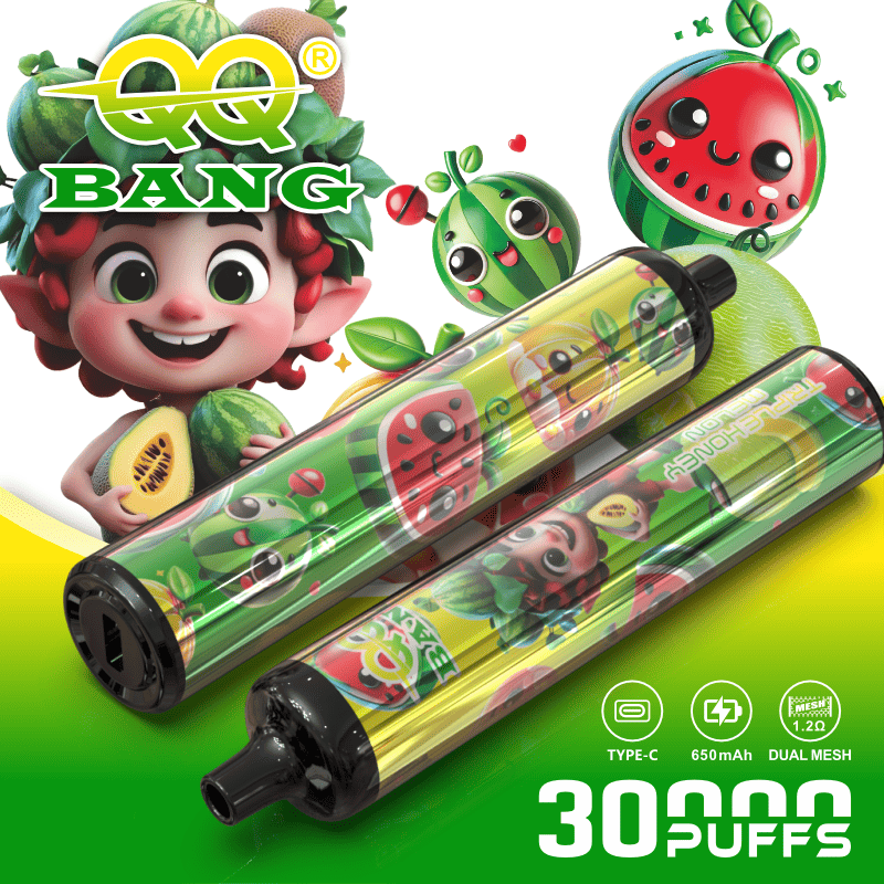 QQ Bang 30000 30K Puffs Original Disposable Vape Pen Type-C Rechargeable E-Cigarette 