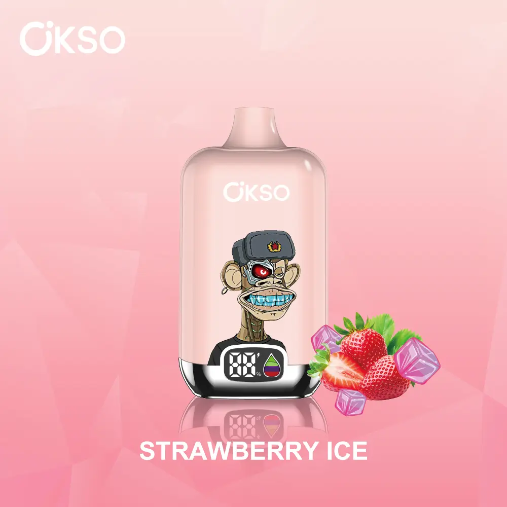 OKSO Digital box 12000 12K Puffs Rechargeable LED Display Disposable Vape 
