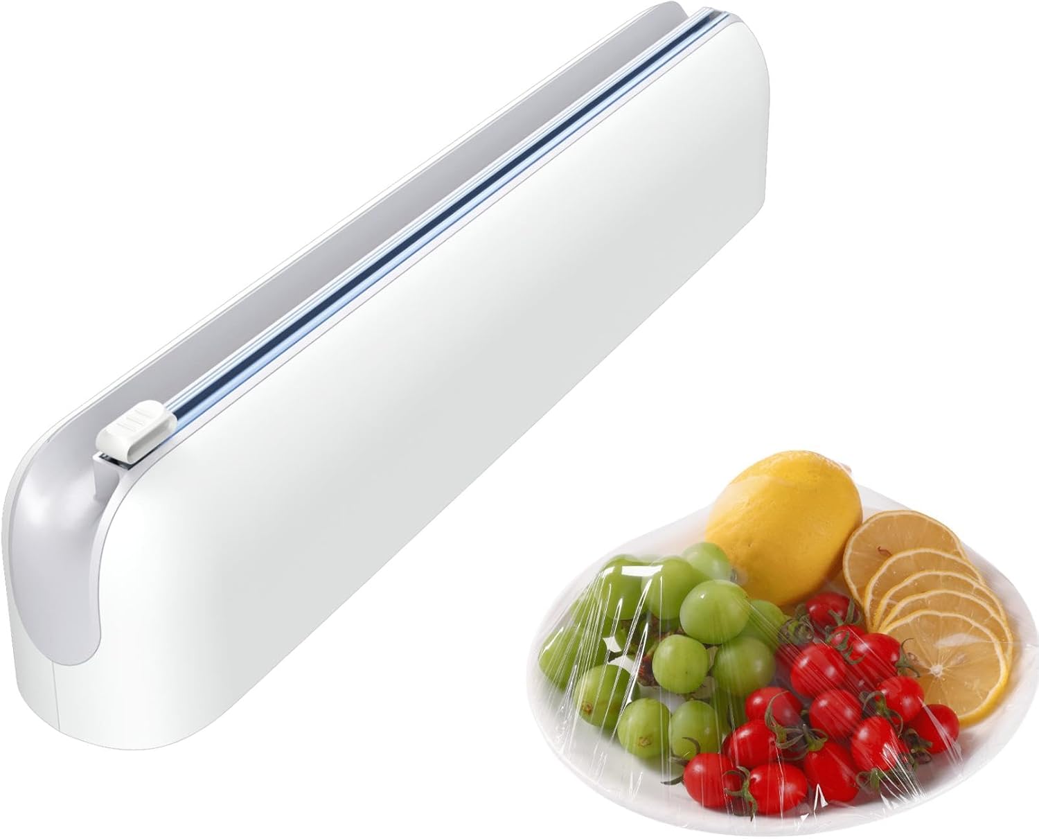 Aluminum Foil & Plastic Wrap Dispenser with Cutter
