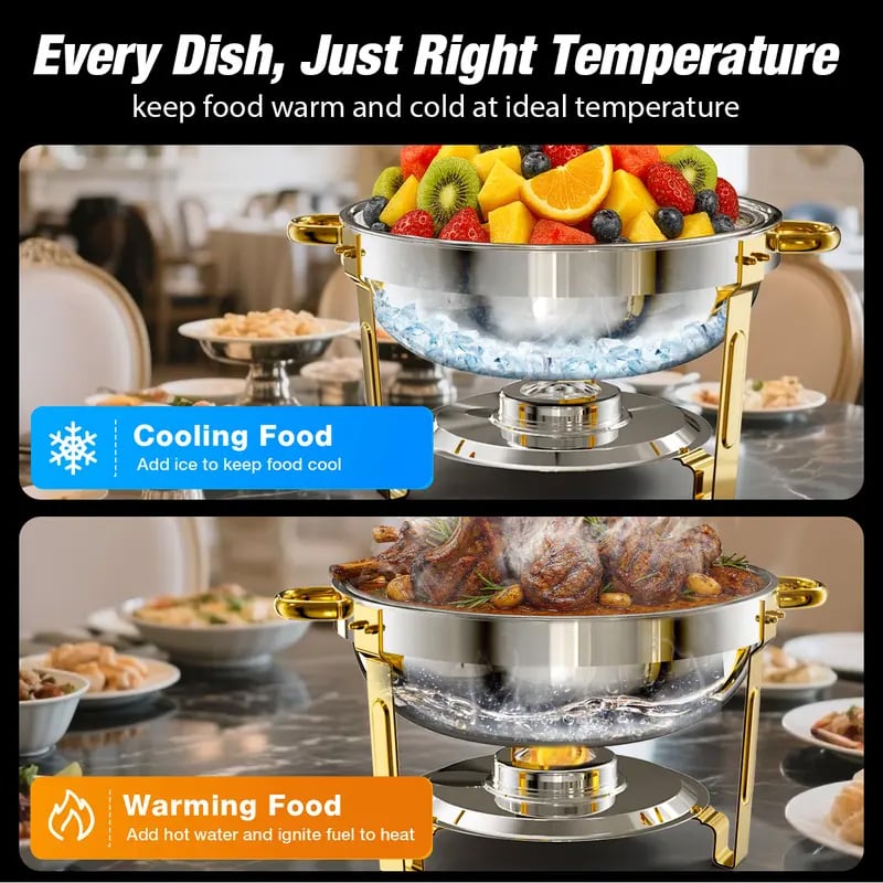 🍽️ Stainless Steel Chafing Dish Buffet🔥🔥