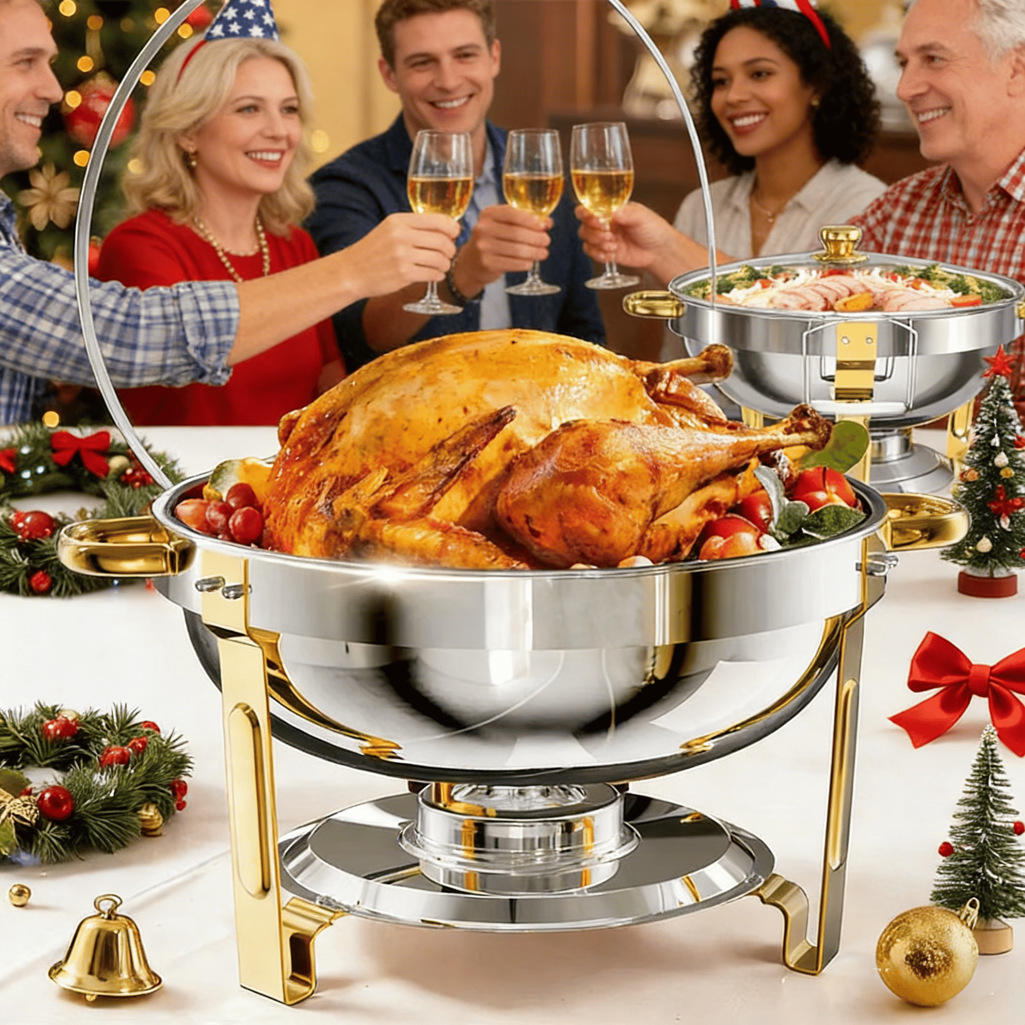 🍽️ Stainless Steel Chafing Dish Buffet🔥🔥