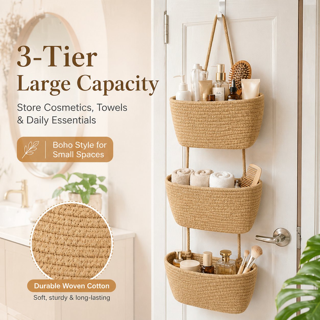 🧺 Hanging Storage Basket