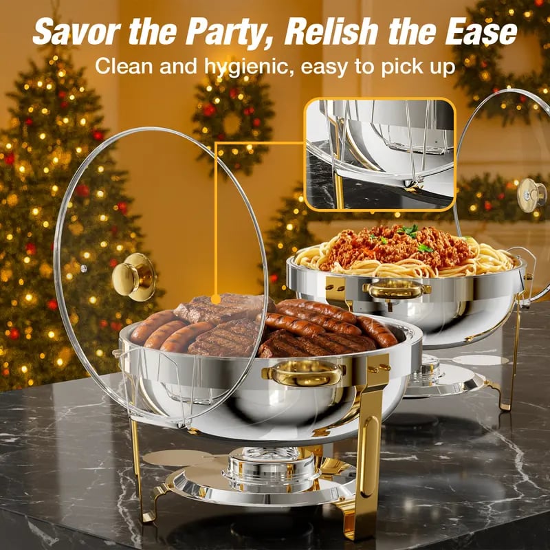 🍽️ Stainless Steel Chafing Dish Buffet🔥🔥