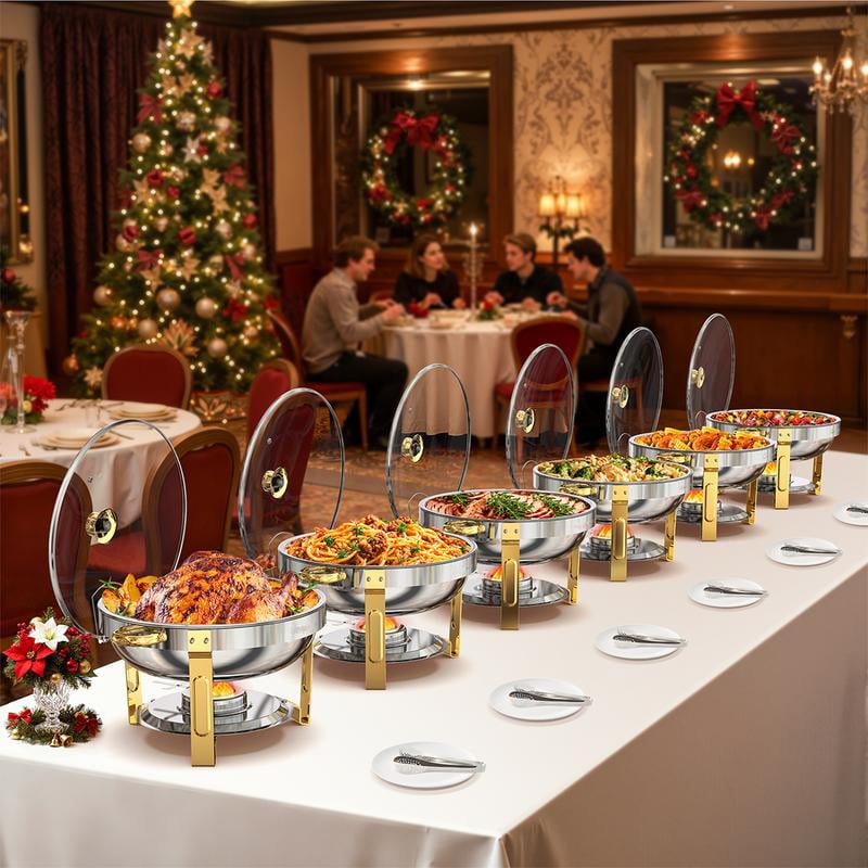 🍽️ Stainless Steel Chafing Dish Buffet🔥
