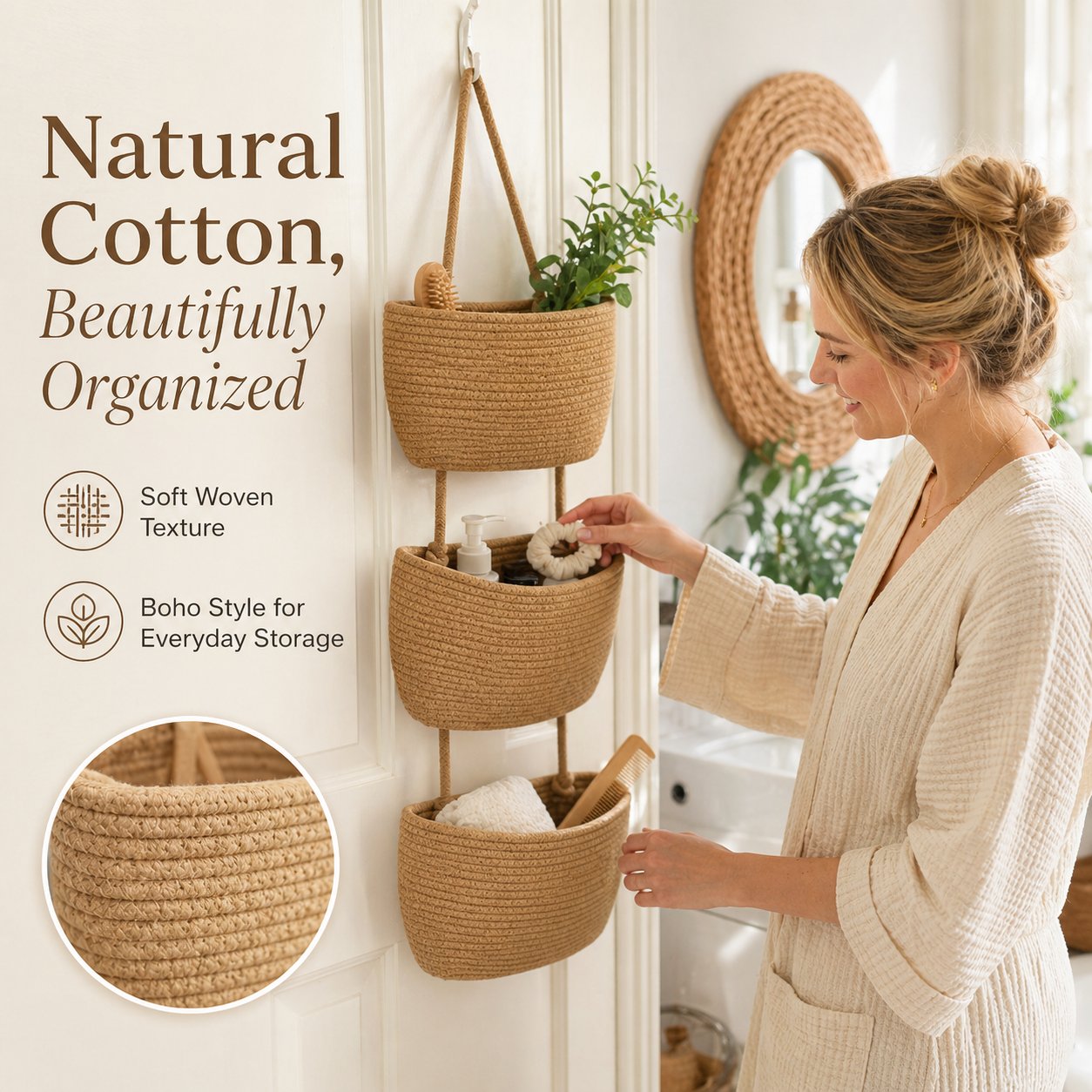 🧺 Hanging Storage Basket