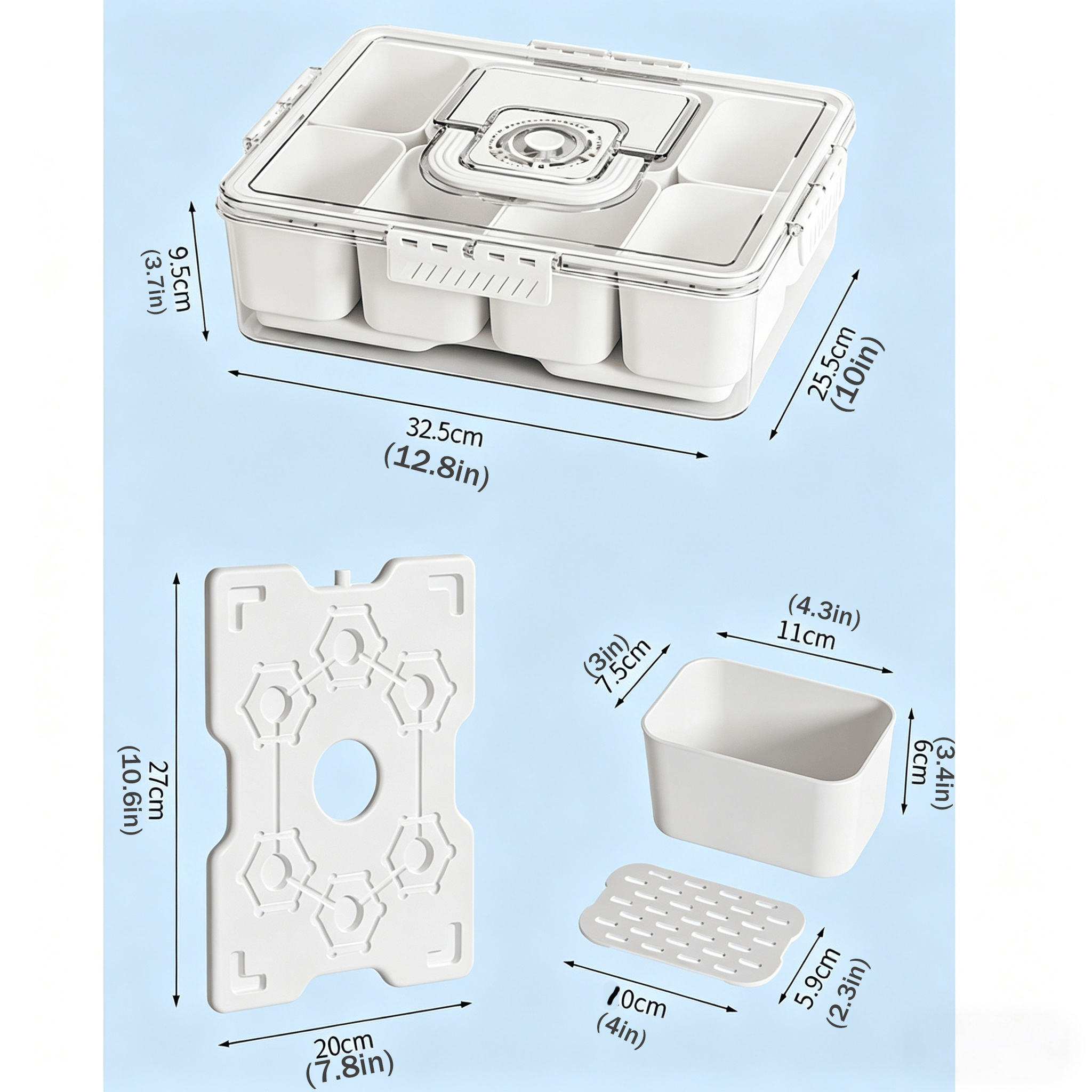 🍉]Fresh Food Storage Tray
