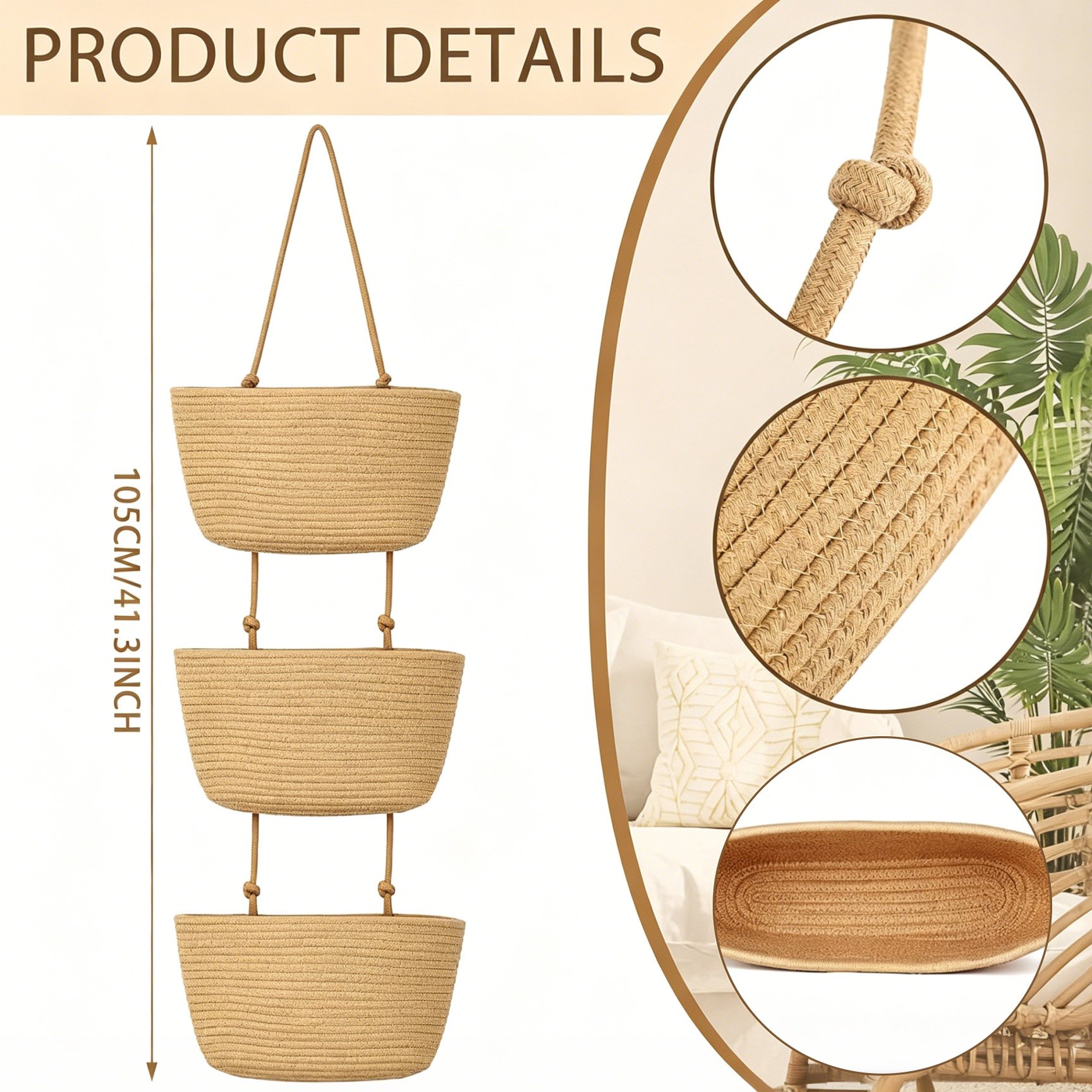 🧺 Hanging Storage Basket