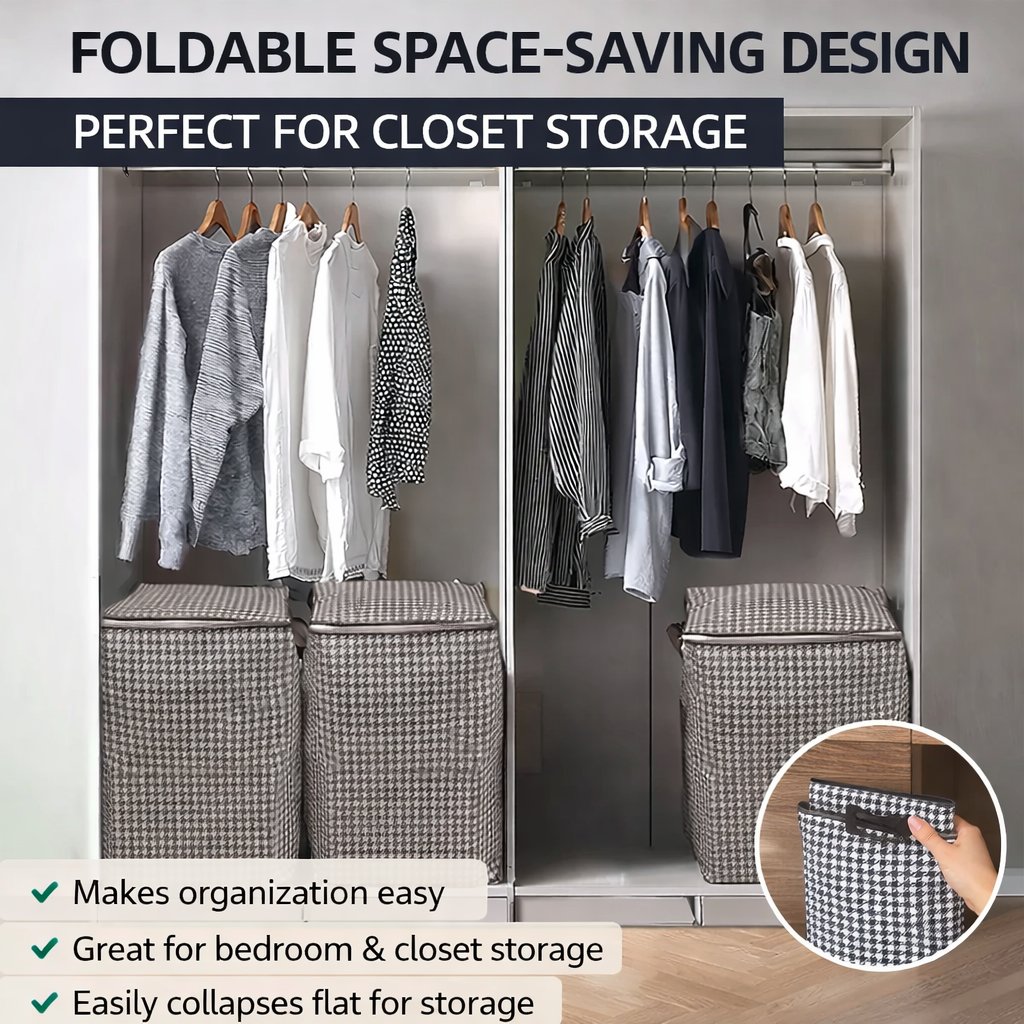 🧳 Oversized Storage Bags 3-Pack 🔥