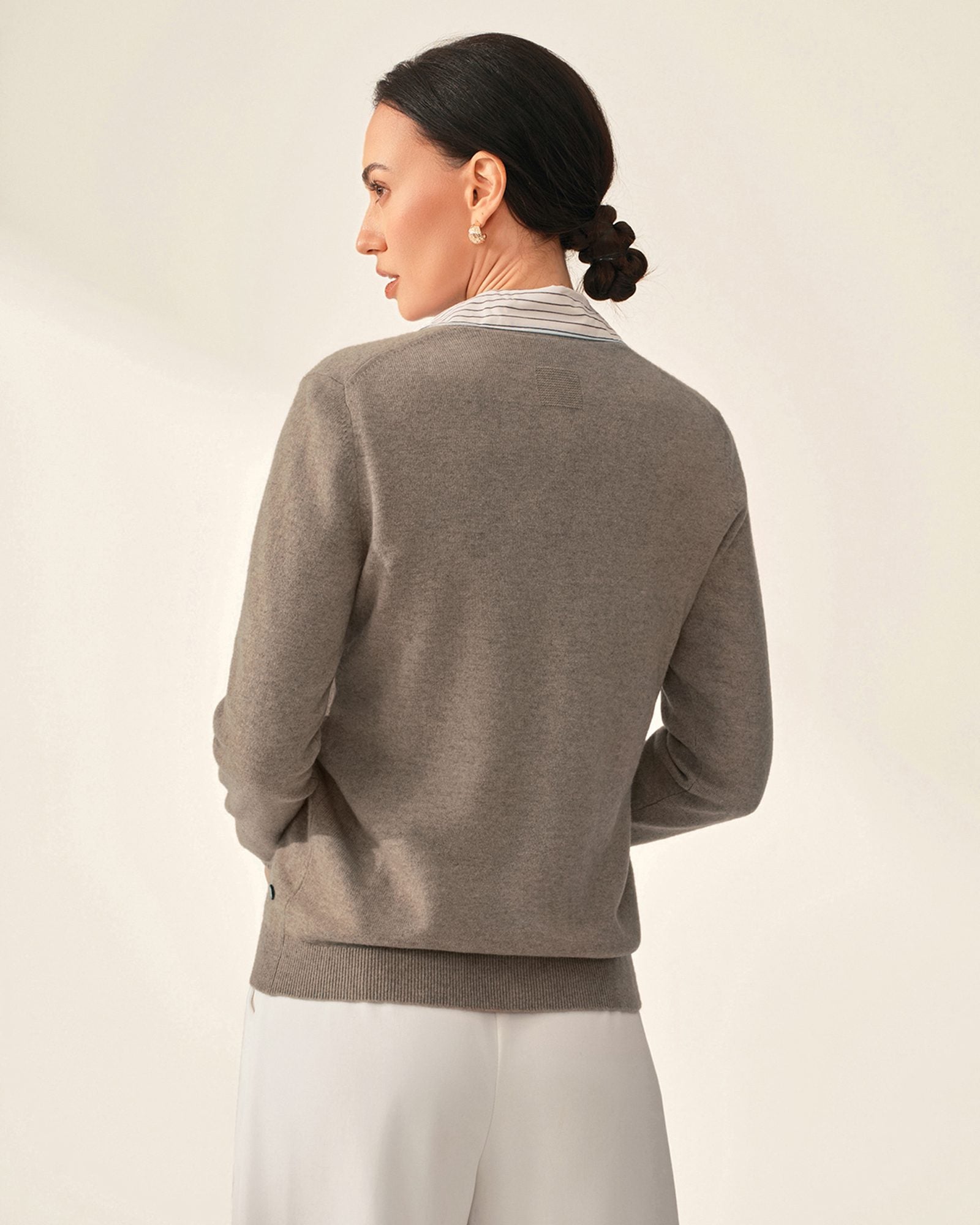 Timeless Pure V-Neck Cashmere Cardigan