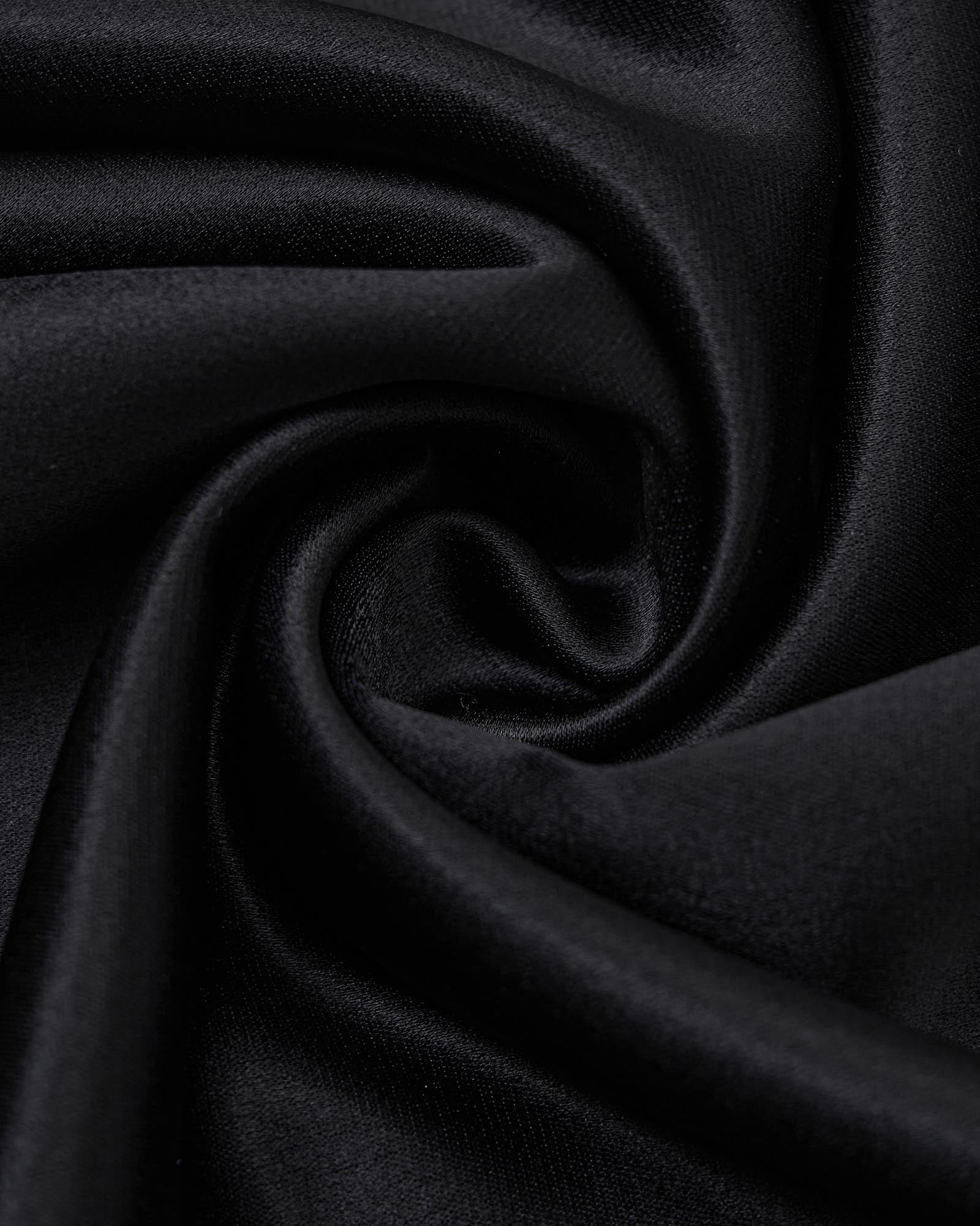 Elegant Silk Midi Slip Skirt