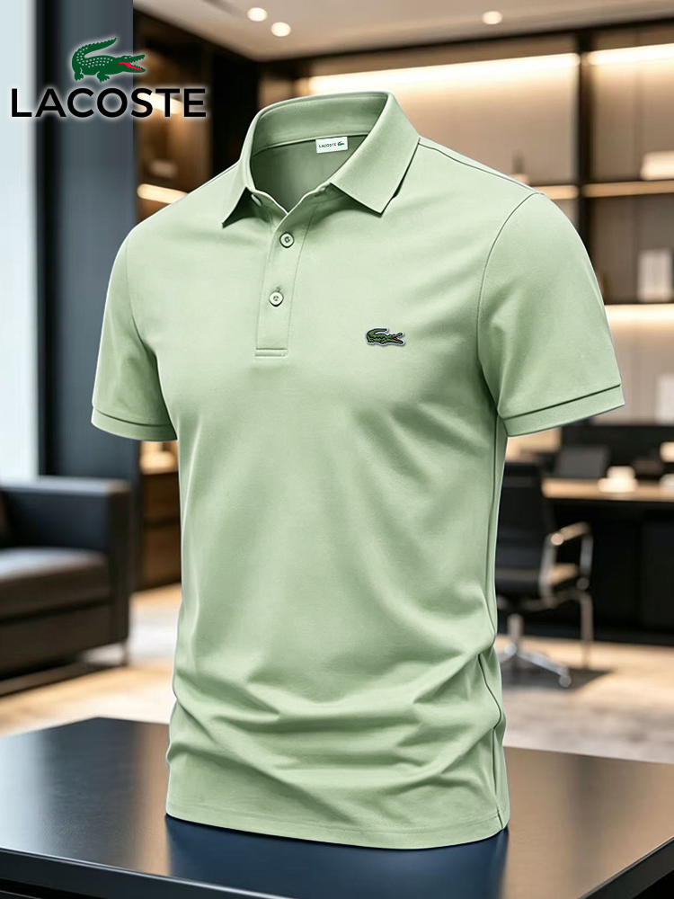 Classic LACOSTE polo shirt! [Unisex] Available in 20 colors! Made from high-quality fabric / soft and comfortable / pill-resistant / retains its shape / colorfast.