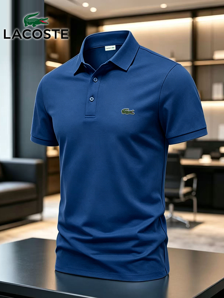 Classic LACOSTE polo shirt! [Unisex] Available in 20 colors! Made from high-quality fabric / soft and comfortable / pill-resistant / retains its shape / colorfast.