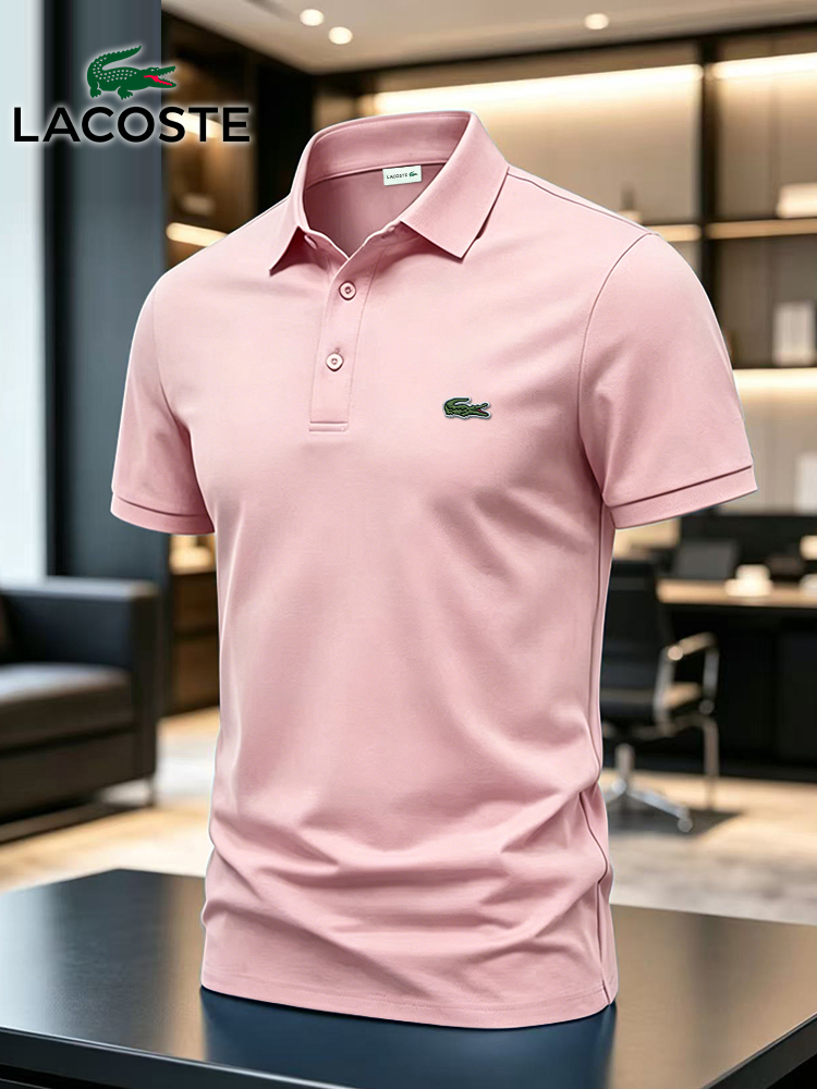 Classic LACOSTE polo shirt! [Unisex] Available in 20 colors! Made from high-quality fabric / soft and comfortable / pill-resistant / retains its shape / colorfast.