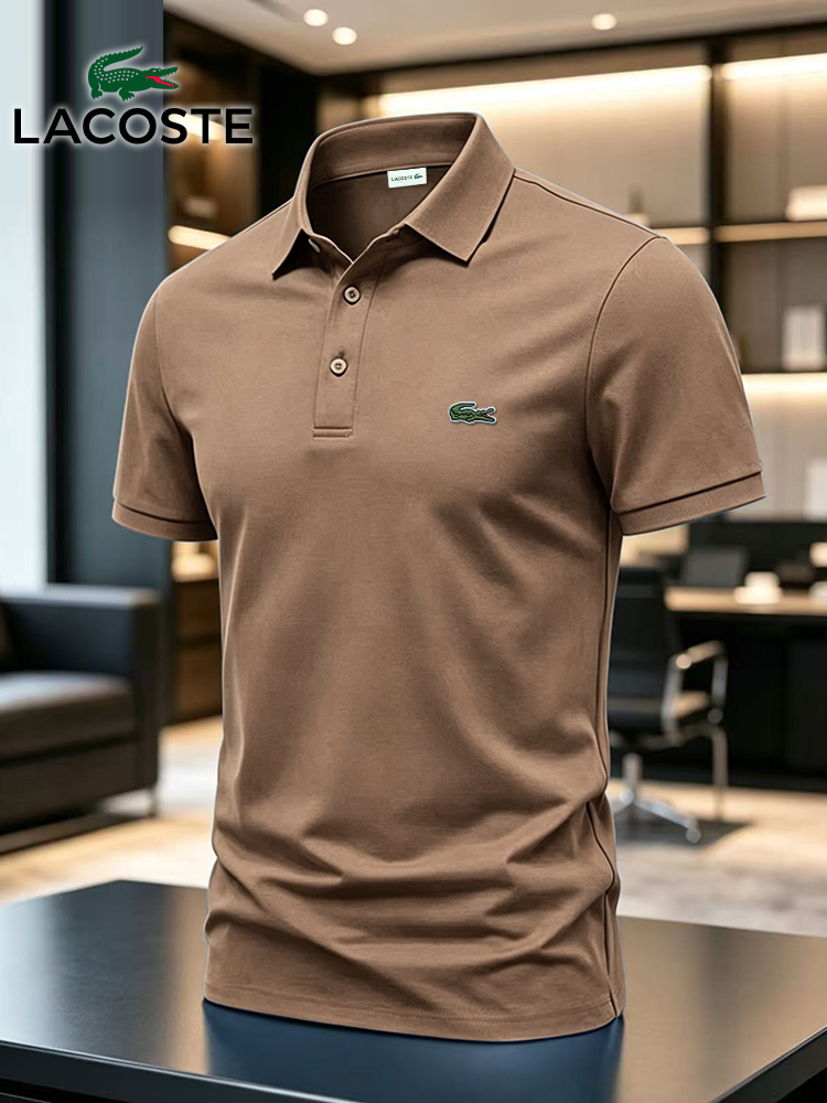 Classic LACOSTE polo shirt! [Unisex] Available in 20 colors! Made from high-quality fabric / soft and comfortable / pill-resistant / retains its shape / colorfast.
